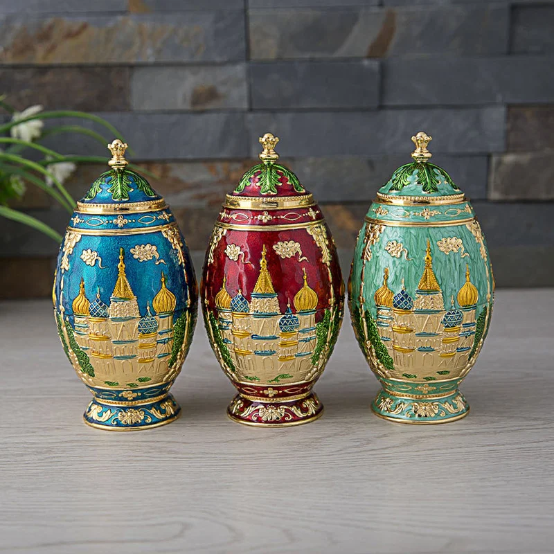 Creative metal light luxury toothpick holder European style retro automatic toothpick box home storage & organization