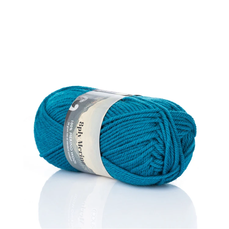 
Wholesale 8 Ply knitted 100% Giant Thick Merino Wool Yarn 