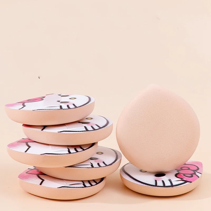 Botu Hello Kt Amine Loose Powder Setting Powder Cosmetic Foundation Beauty Sponge Soft Powder Puff Face Makeup Sponge for Women