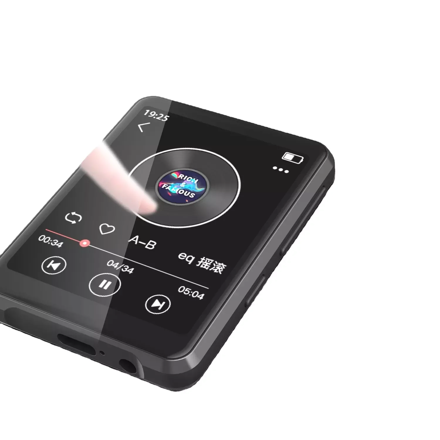 Cheap Mp3 Players in Small Size Mini MP3 Player with Recording FM Radior WIFI Blue tooth free download apps