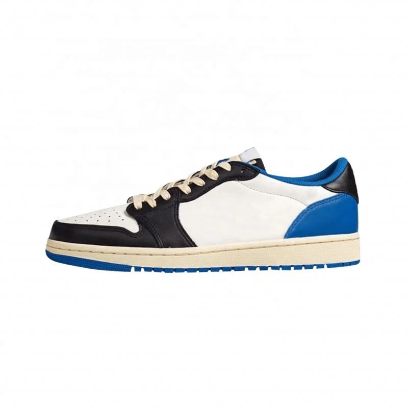 J1L High Quality Mens Casual Shoes Travis Scott x Fragment x Retro 1 Low OG