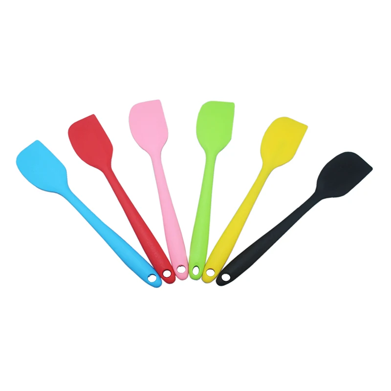 Factory logo custom silicone spatula silicone cooking spatula set kitchen silicon spatula