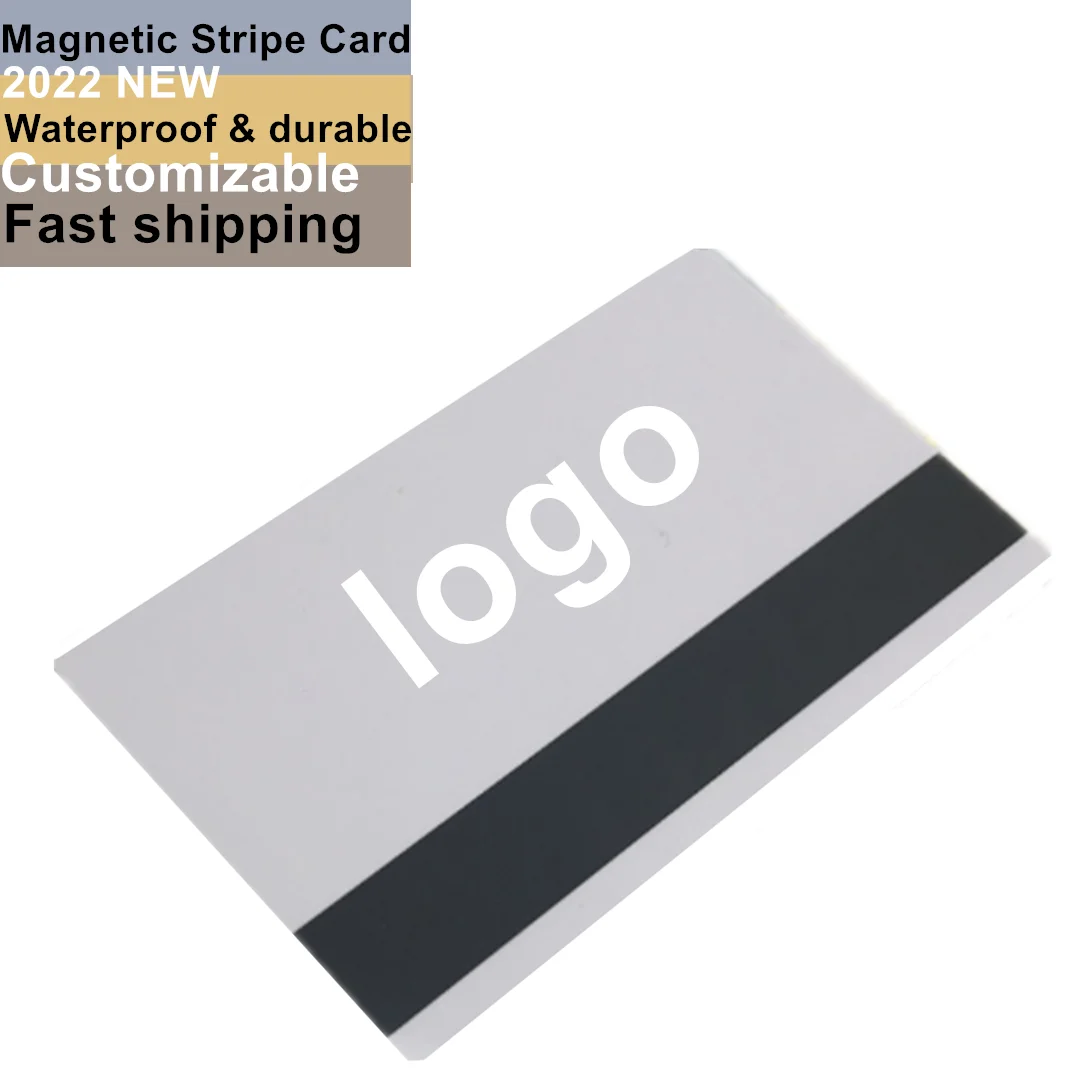 2022 Printable Pvc Blank Magnetic Stripe Smart Card Credit Card