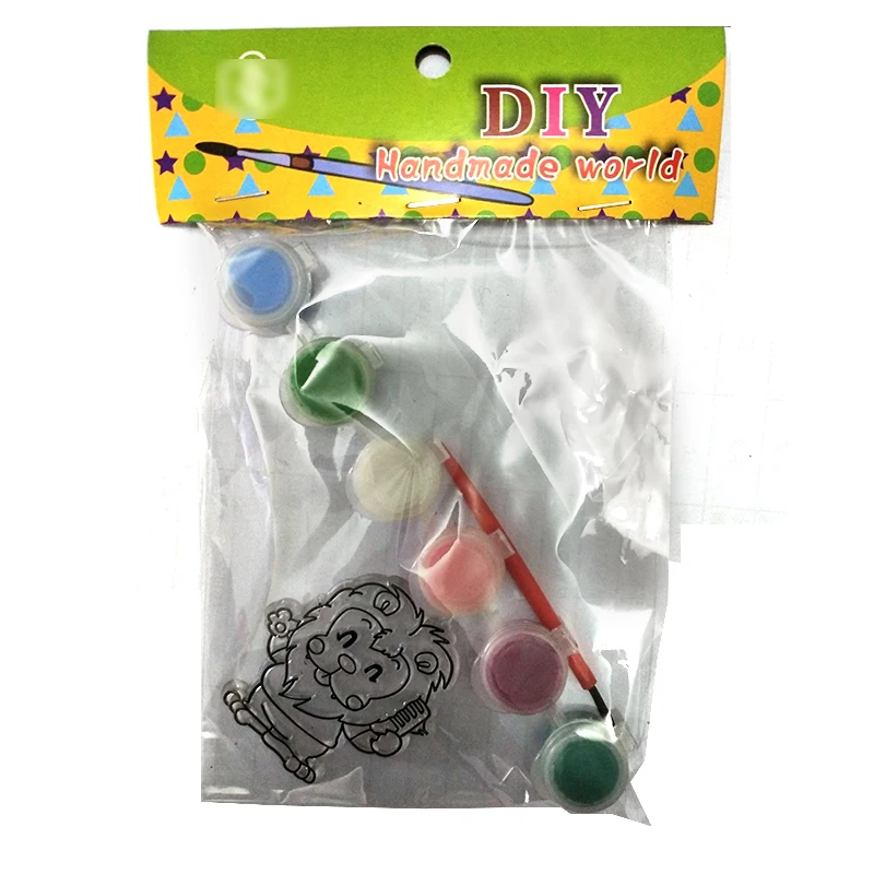 Trending Sales Kids Toys Diy Animal Pack Kids Educational Toy Crystal Window Art Materials