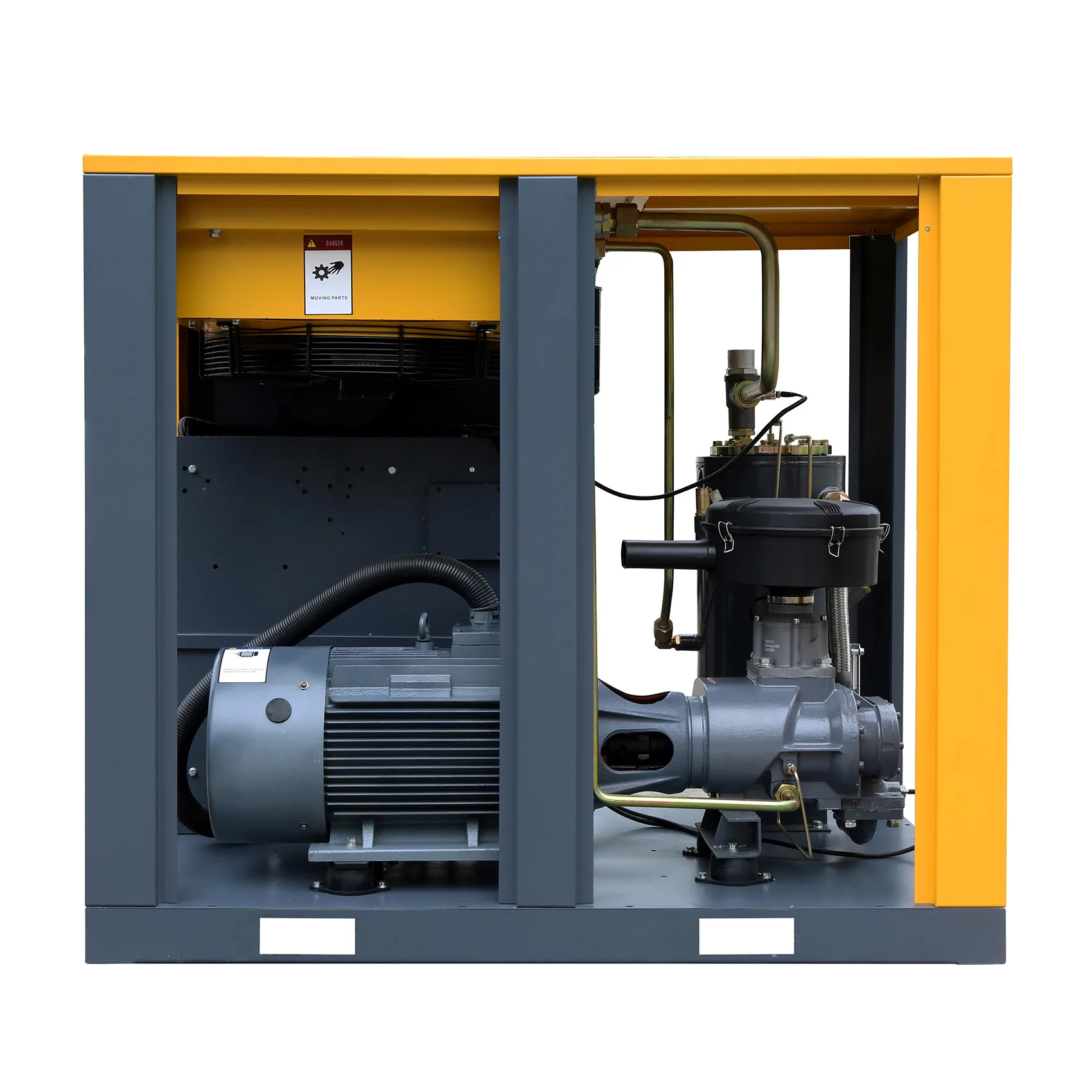 Best Sell 7.5KW 15KW 22KW 37KW PM VSD screw air compressor 50horsepower with dryer small