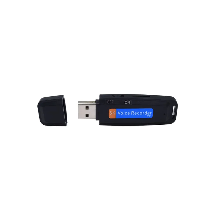 8G 16G Voice Activated Digital USB Spy Hidden Voice Recorder USB Disk Voice Recorder