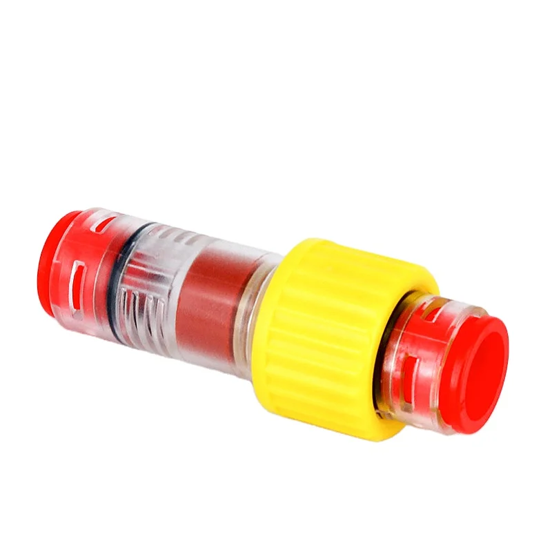 HDPE PZA Air Hose Microduct Connector Gas Block Straight Push-Fit Gas and Water Block Connector FZA8mm
