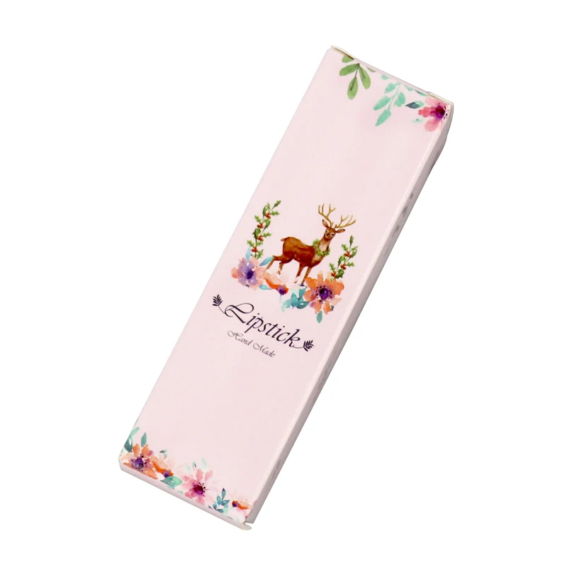 wholesale folding lipstick paper gift packaging box