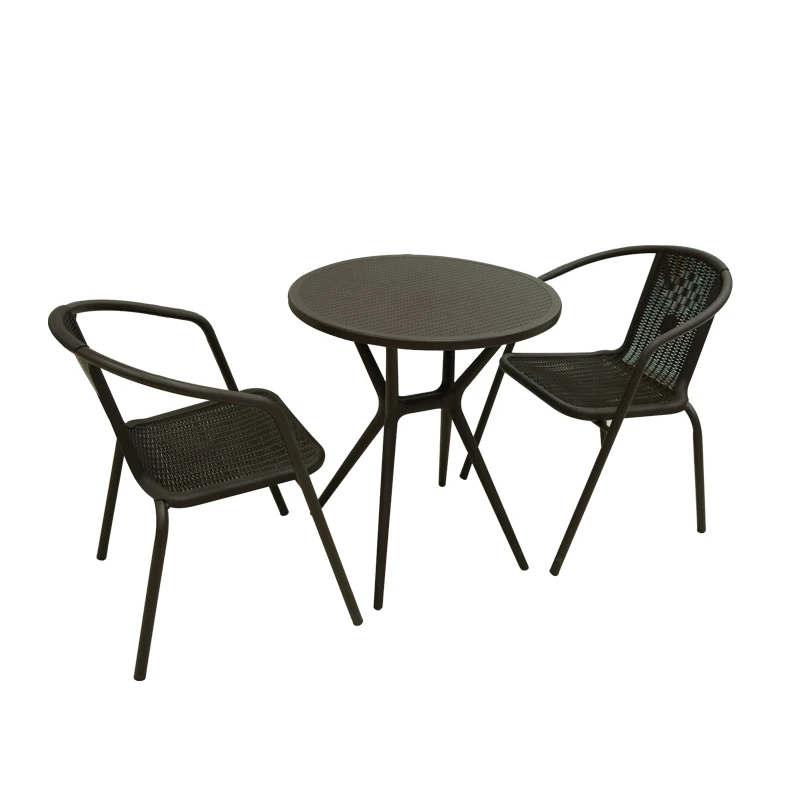 
Modern design outdoor nordic table and chair plastic garden outdoor 
