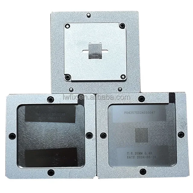 82*82mm BGA Reball Reballing  315 Rework Stencils Solder Station Kits