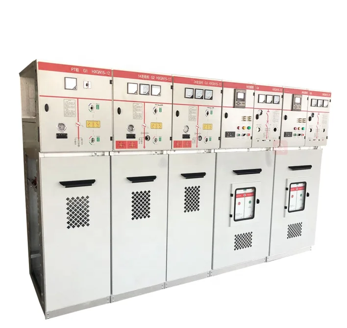 HXGN15 12KV 630A  High quality Box type fixed ring network high voltage distribution switchgear