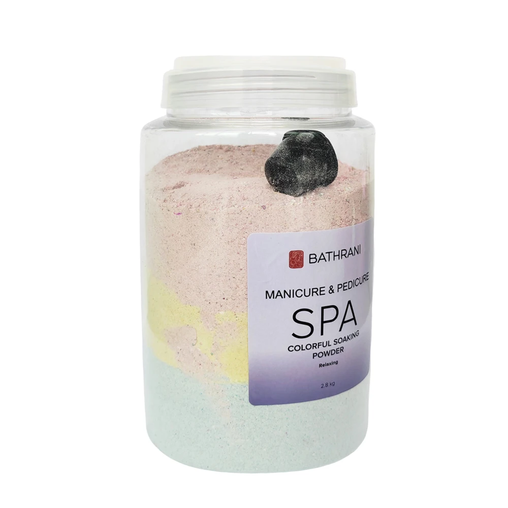 Organic and Mineral-Enriched Personal Foot Care Moisturizing Bath Soak Colorful Pedicure Soak Powder for Adults