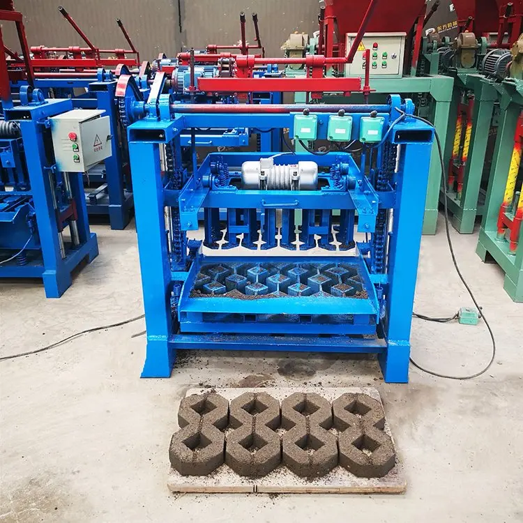 Click Get 50USD Coupon Interlock Hollow Paver Mould Cinder Cement Concrete Brick Block Making Machine de fabrication de brique