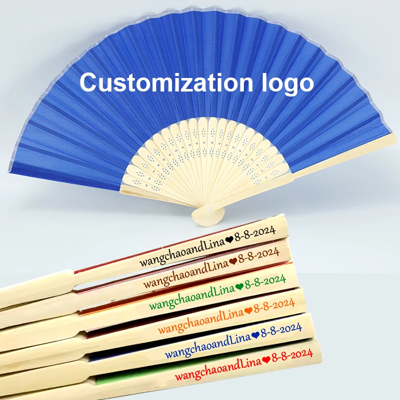 Chinese Hand Fan Elegant Bamboo Crafts for Cooling for Outdoor Activities