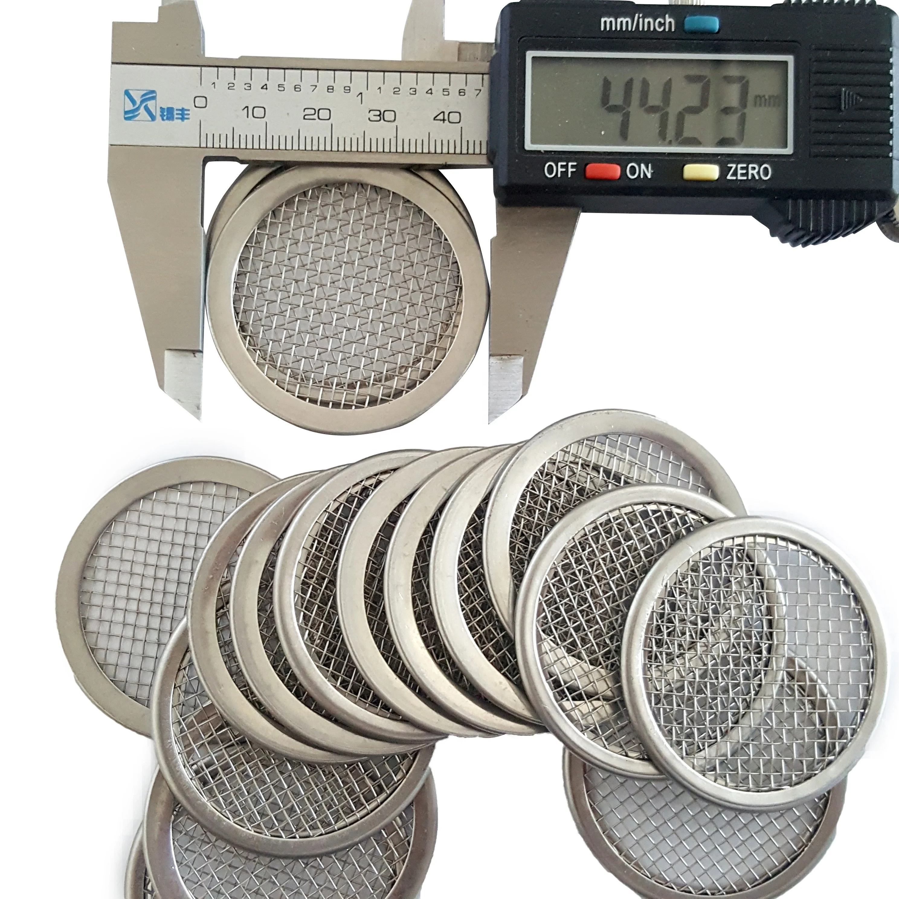 Промышленный круглый металлический фильтр-диск из нержавеющей