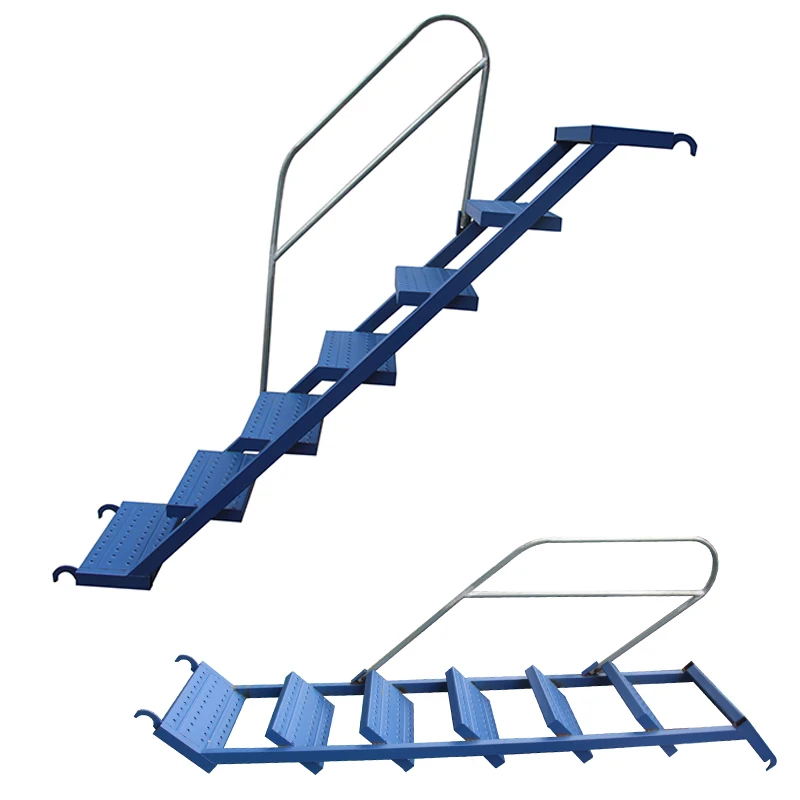 Wholesales Building Construction Material Scaffold Ladder Beam Capacity Scaffold Stairs Ladder With Hook