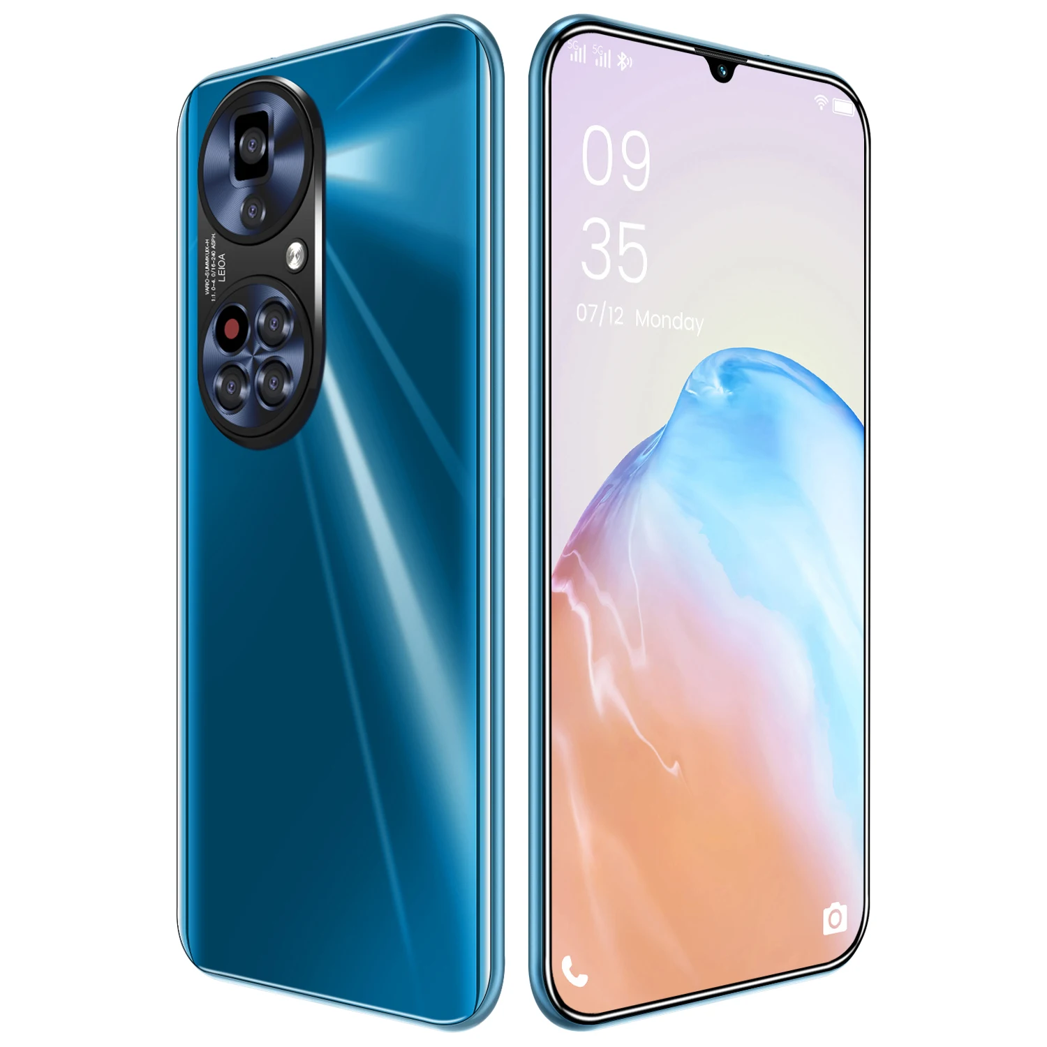 P50 Pro + сотовые телефоны 7,1 экран полный экран большая батарея Android смартфон две SIM-карты телефоны Huawa