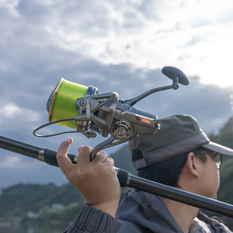 Updated LINNHUE OC fishing rods telescopic long-shot rod carbon fiber body good quality spinning rods fresh/saltwater fishing