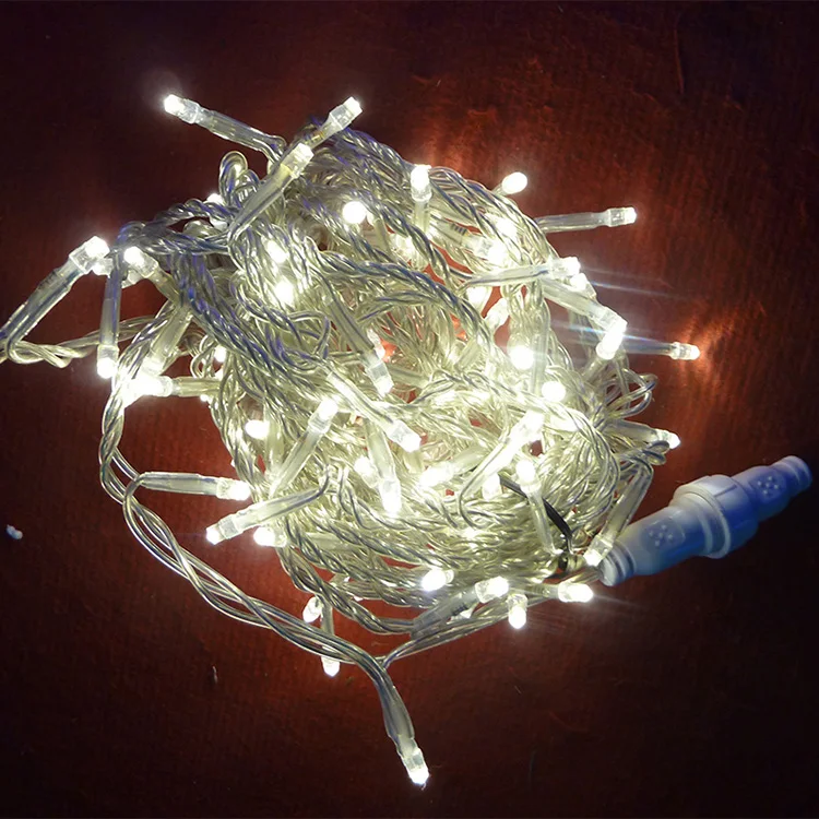 Outdoor Garland 100 LED String Lights 10M Waterproof Holiday Strip Lamp Wedding Christmas Tree Lights New Year Garden Decoration