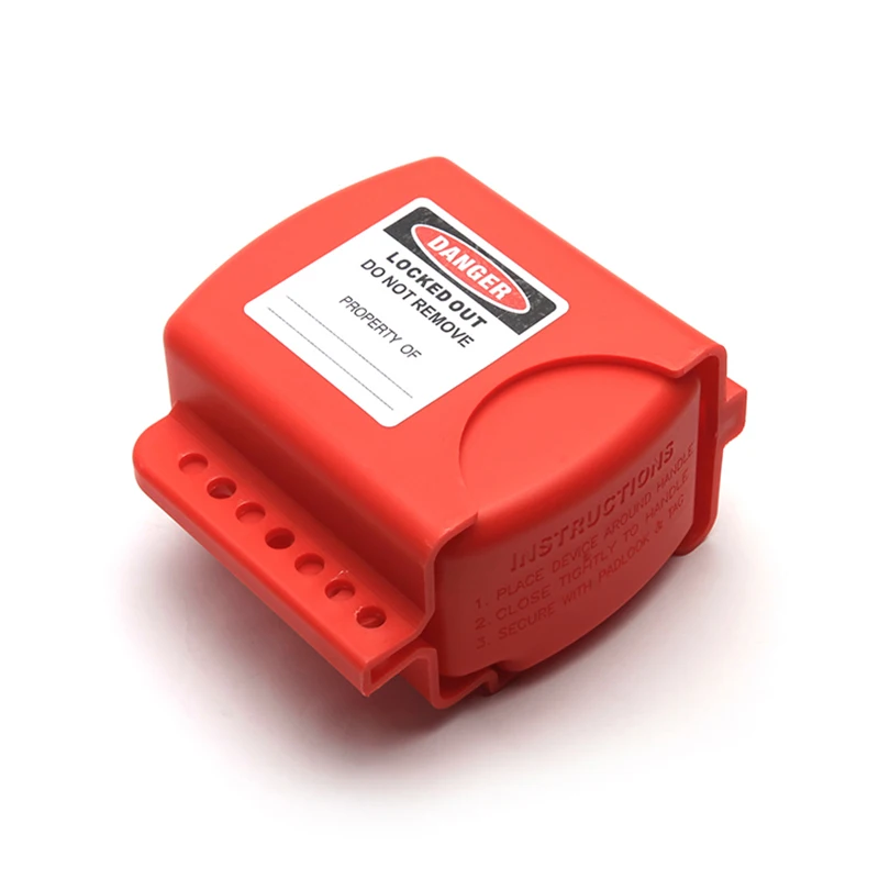 OEM Manufacturing Industrial Adjustable valve Lockout Device,for DN8-DN125 Flange ball valve lockout