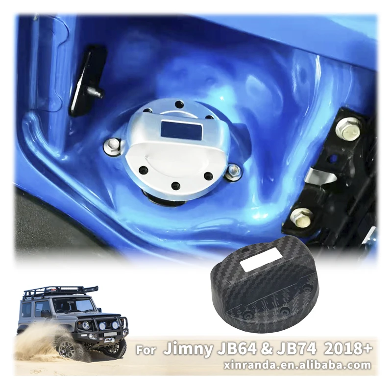 Оптовая продажа крышка топливного бака из углеродного волокна ABS для Suzuki Jimny JB64 JB74 2018