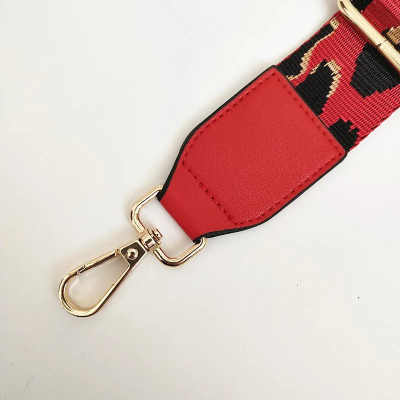 Нейлоновая сумка через плечо с леопардовым принтом ширина 3 8 дюймов ремешок для мобильного телефона металлическим