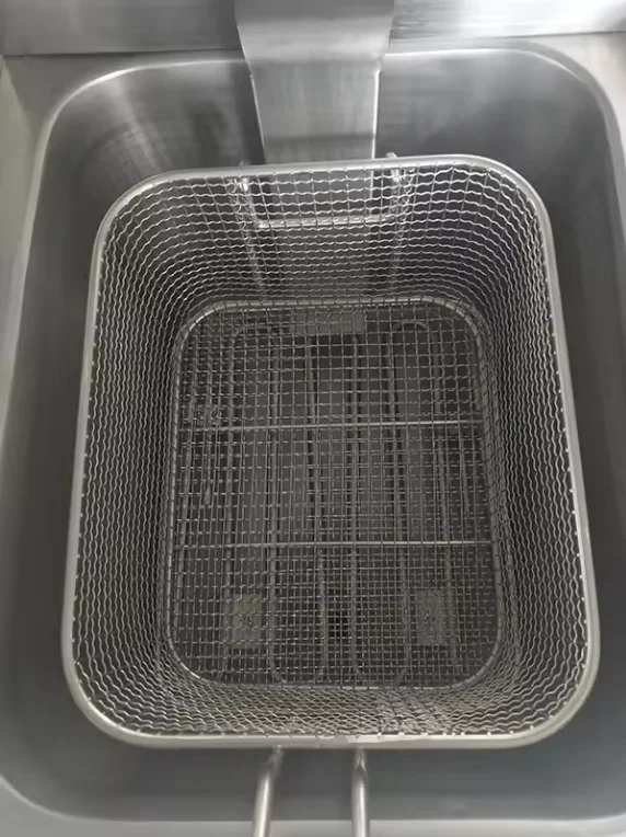 Commercial Countertop Fryer with Basket Stainless Steel Immersion Deep Fryer