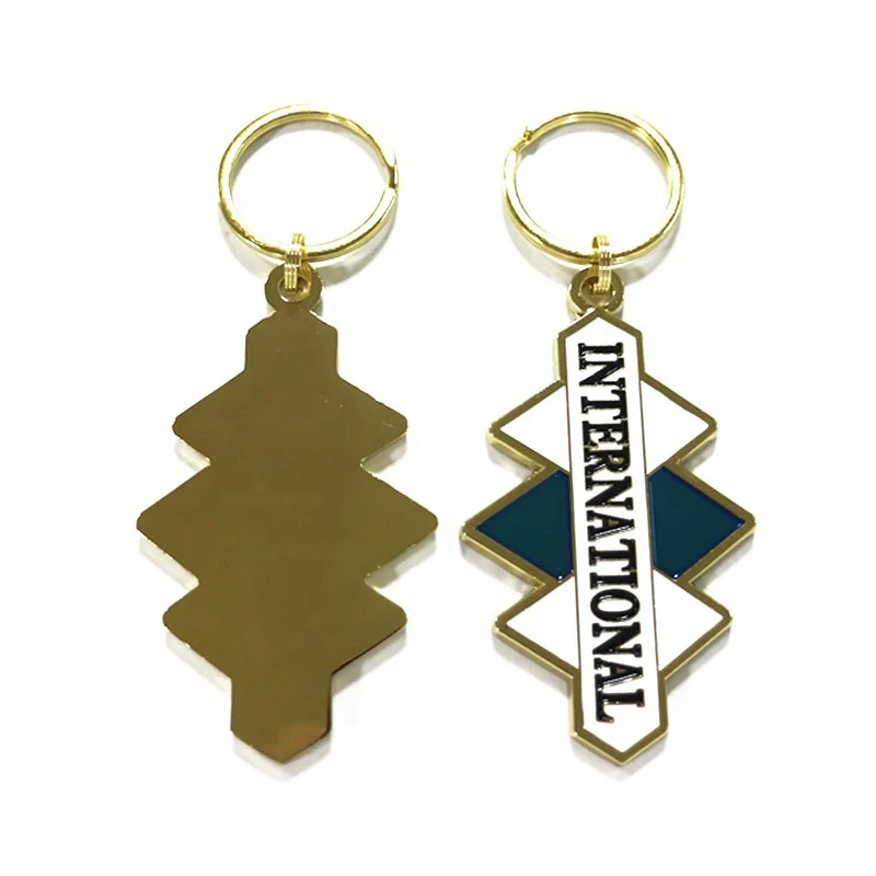 Manufacturer Personalized Customized Key Rings Keychains Accessories  Metal Custom Keychain