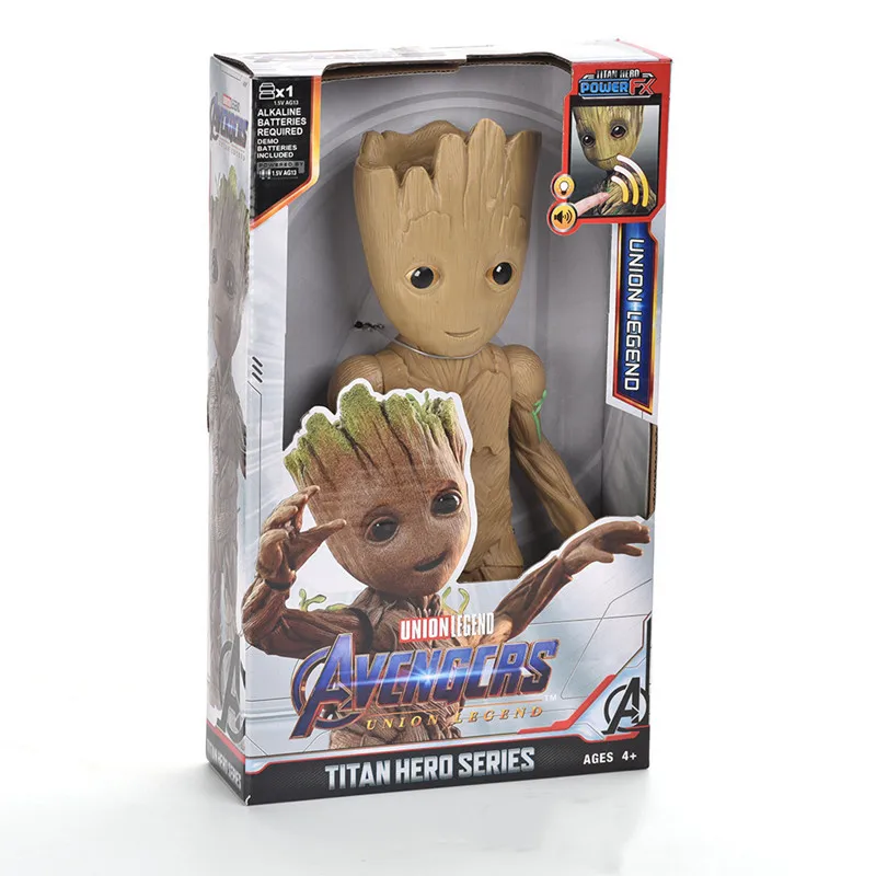 Factory Custom superhero movie Action Figure 7.5 inch doll toy Groot action figure panther action figure Thanos series