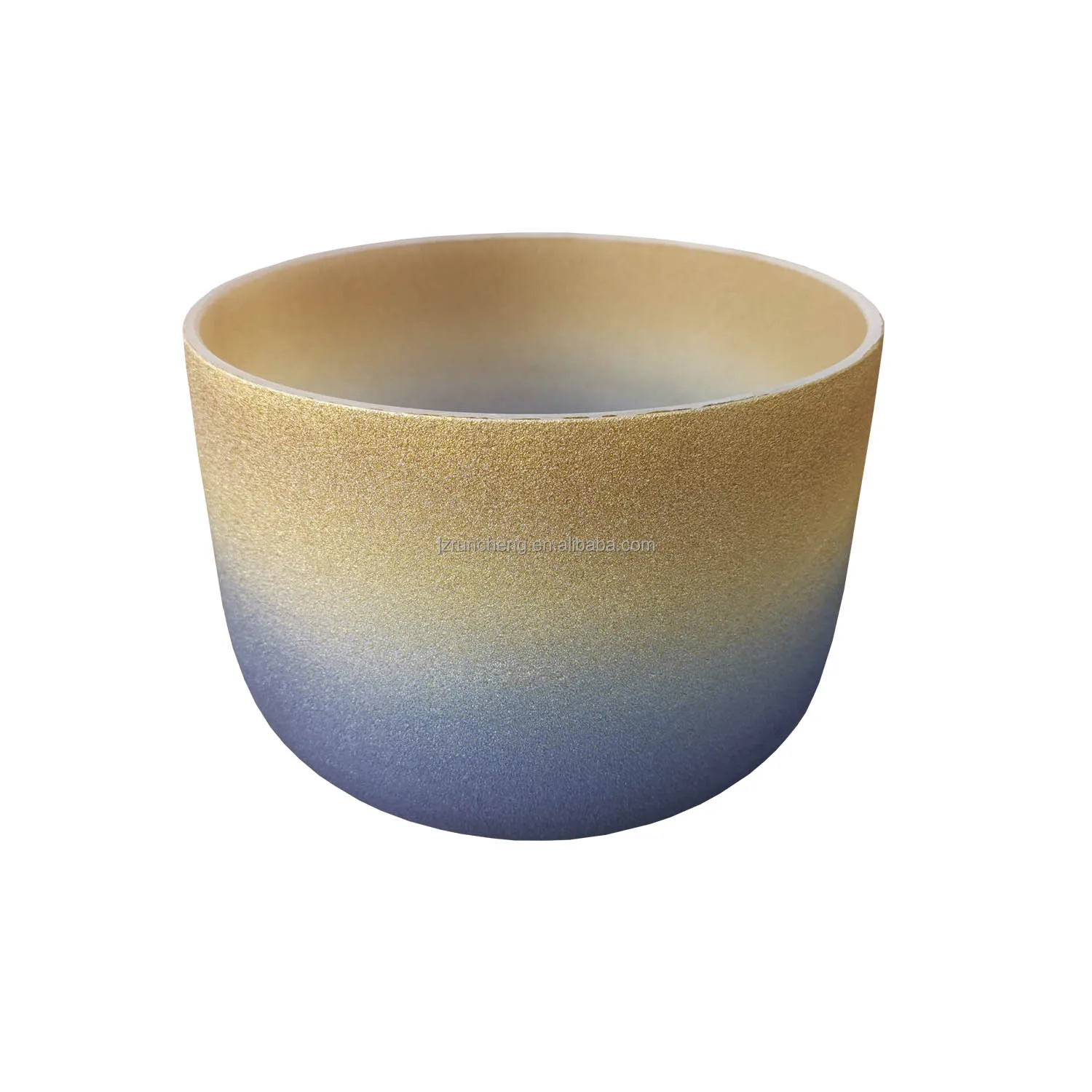 pink frosted crystal singing 24 gold quartz sing bowls rose quartz bowl quartz singing bowl set and case