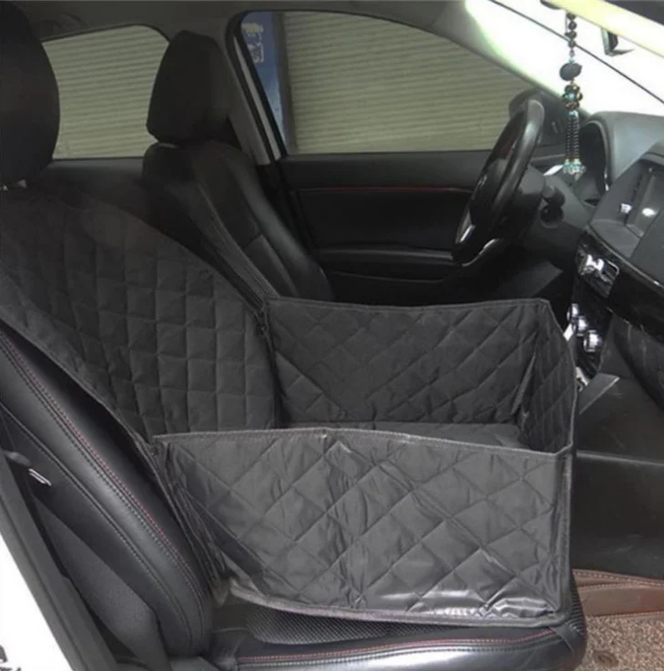 hot selling pet supplies Pet Car Seat Cover Waterproof dog back seat cover pet Dog hammock seat cover with side flaps