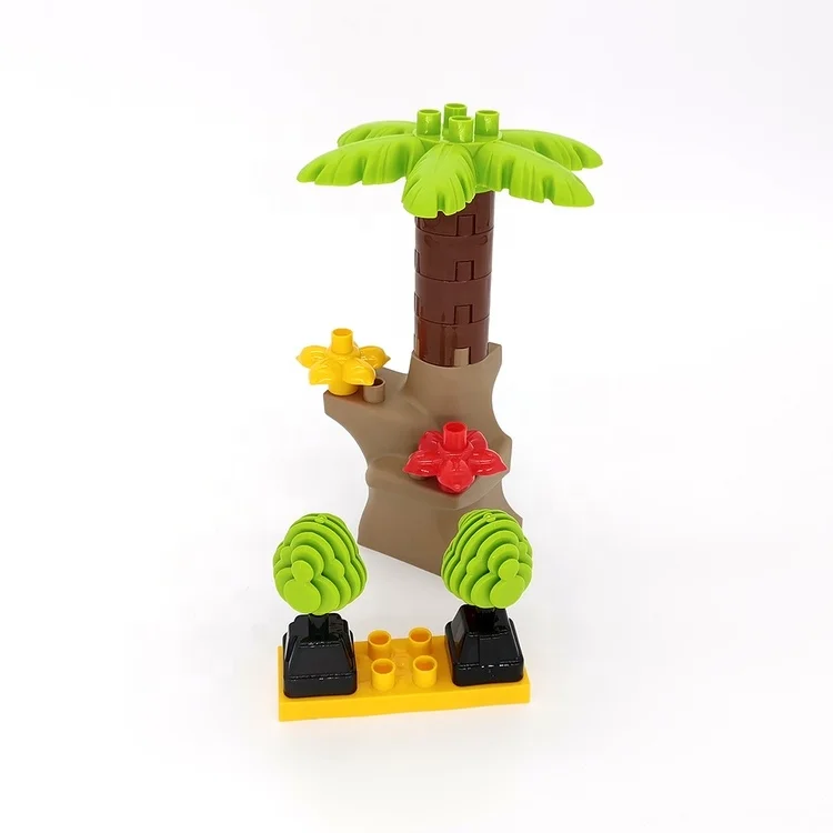 Education significant  3d new design like clock creat diy robot pack shops small block toys