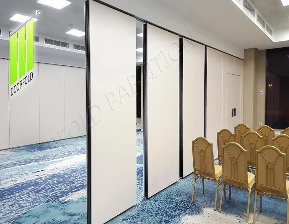 Китайский поставщик doorfold DF-100 стиль звукоизоляция подвижная перегородка