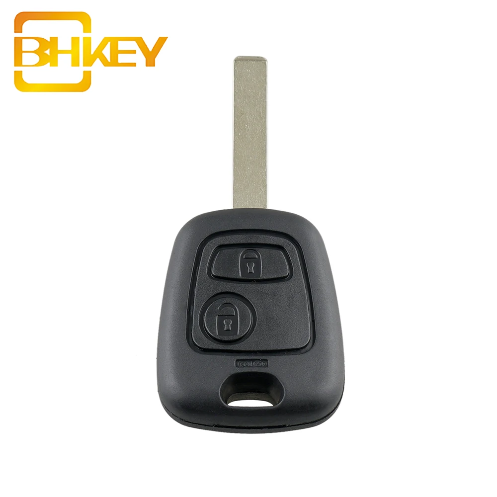 2 кнопки 433 МГц ID46 чип VA2 Blade Fob дистанционный Автомобильный ключ для Peugeot 307 Citroen C1 C2 C3