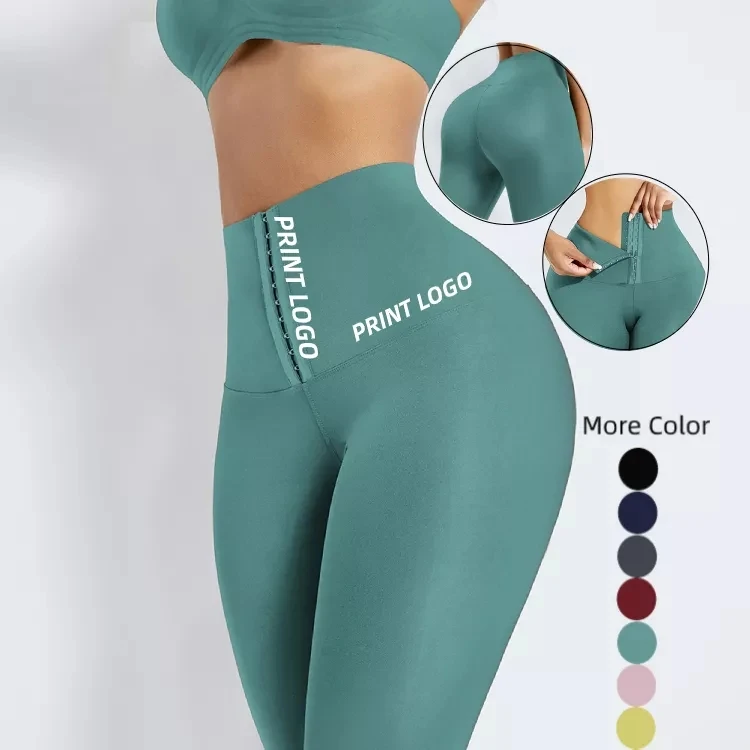 Oem Odm Женские Корректирующие штаны с высокой талией, корсет для талии, фитнес, йога, шорты для спортзала, леггинсы для женщин, спортивная одежда для спортзала, штаны для йоги