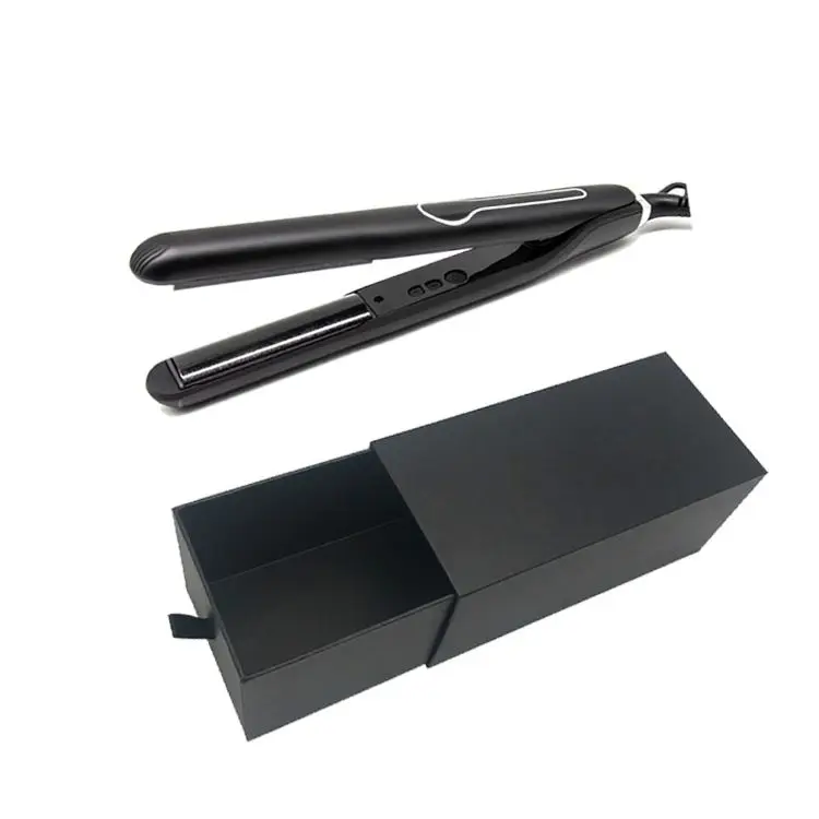 2022 Hottest Models Hair Straightener Multi-functional Pro Flat Iron LED Black Electric Plastic Ceramic 1200W Hand Hair Dryer