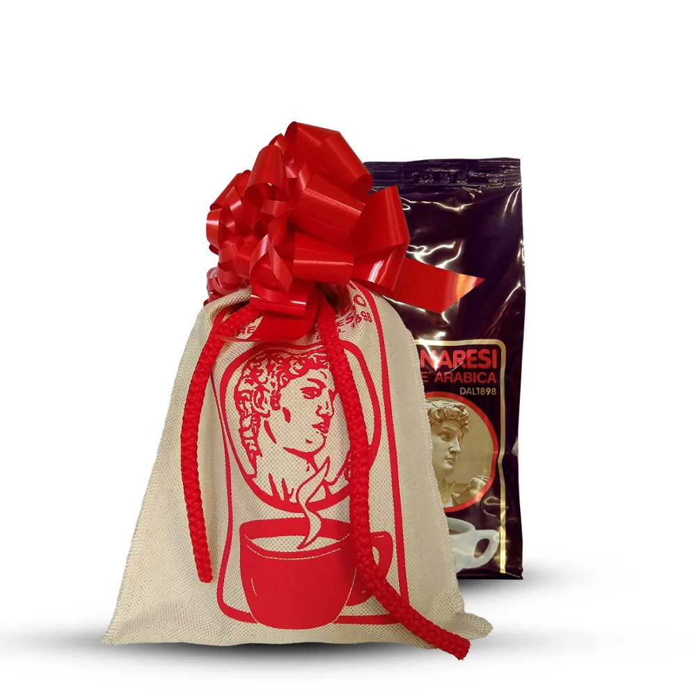 Espresso Gift set caffe 500g italian roasted whole beans arabica coffee for wholesale