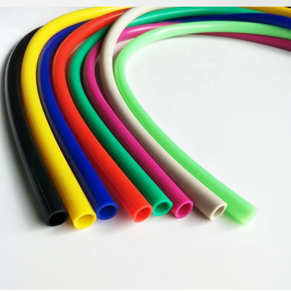 Made soft colorful medical grade water hookah hose shisha silicone tube