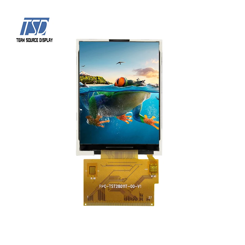 IPS 2.8inch full viewing angle tft lcd display with a interface MCU 8/16-bit and driver ic ILI9341V
