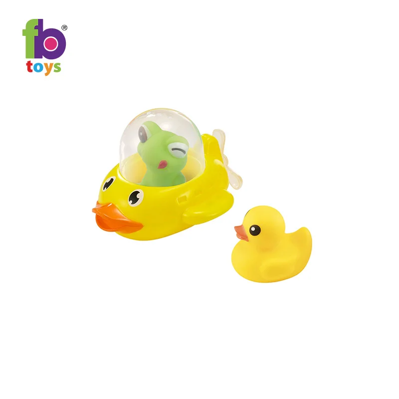Baby Bath Floating Toy Free Sample Green Frog Yellow Duck Soft Plastic Shower Toy Factory