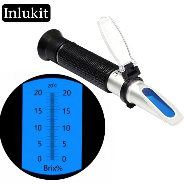 Brix 0-20% Sugar and Fruit and Cutting Fluid Refractometer