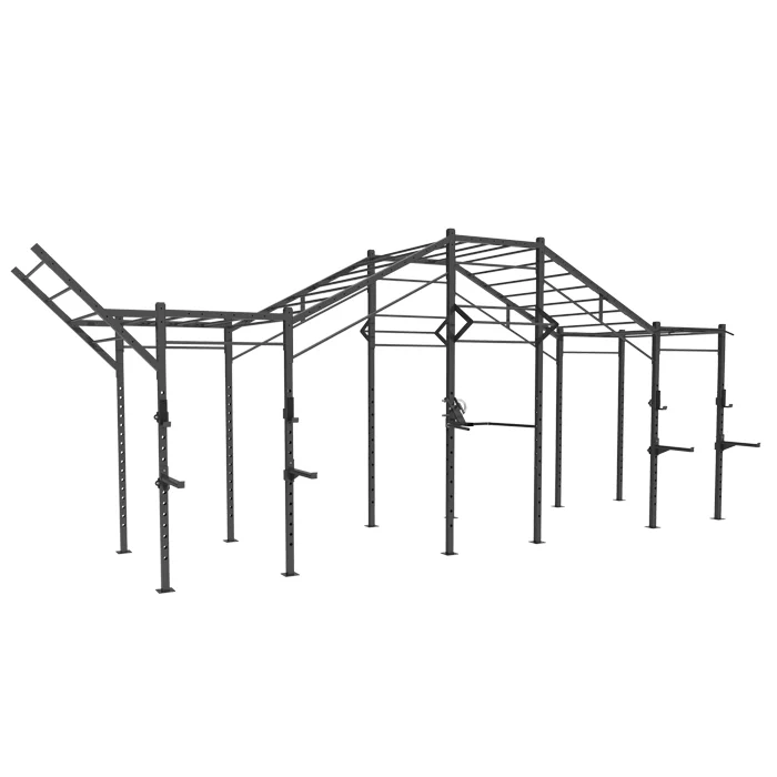 Rigs and Rack Commercial Land Multi-Gym 4 Stations 8 Functions Professional Body Building Equipment Gym Strength Equipment