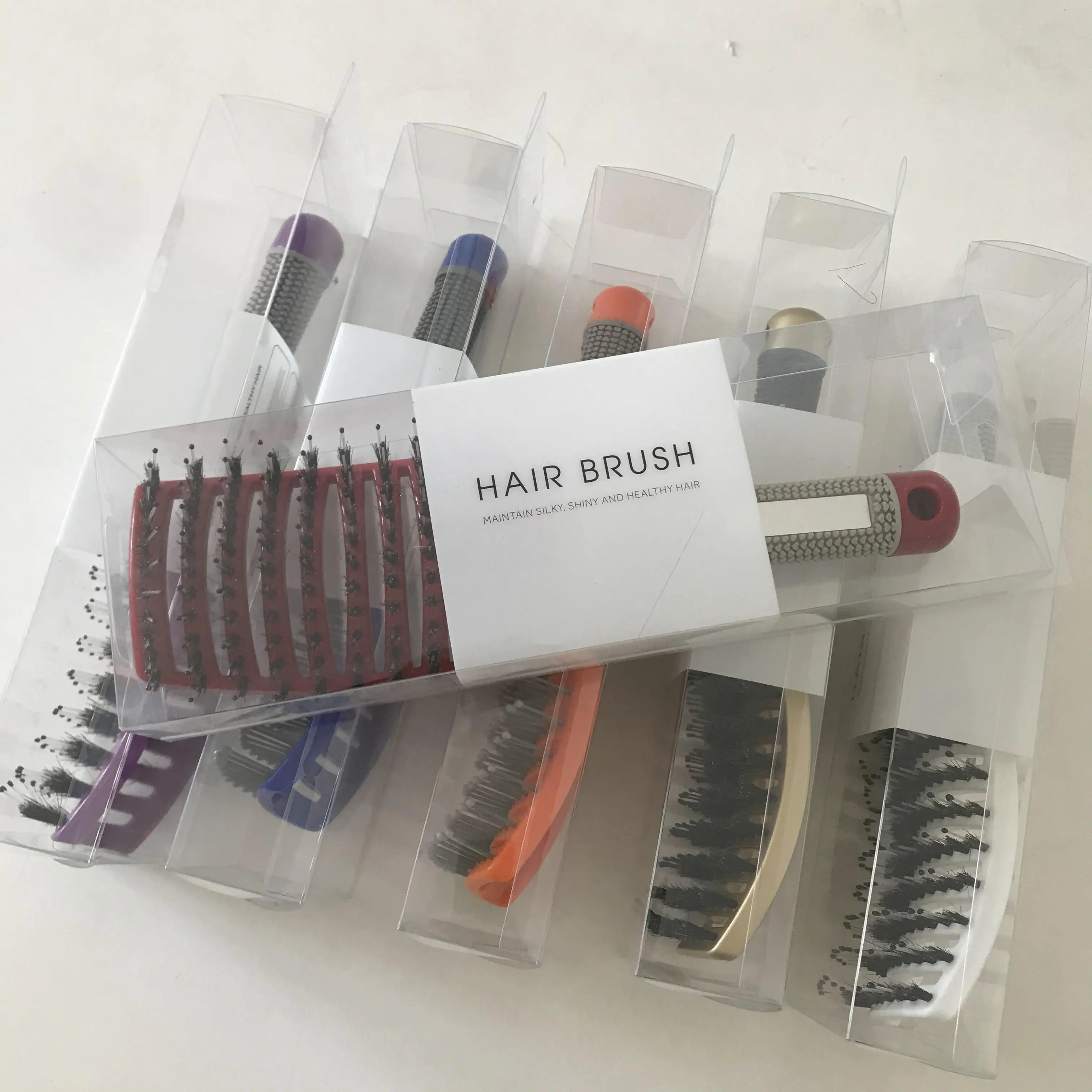 Popular product comb all types and colors  with mane airbag comb high quality big stock for women on sale