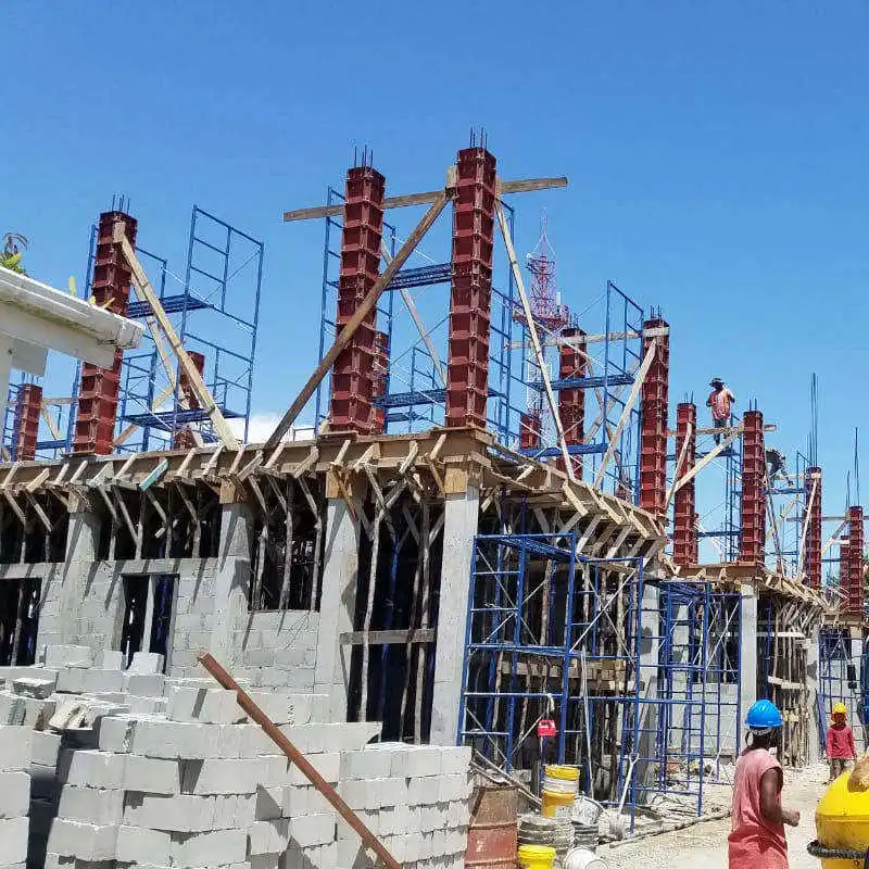 Building Construction encofrado Steel tunnel formwork reusable Metal Concrete Formwork