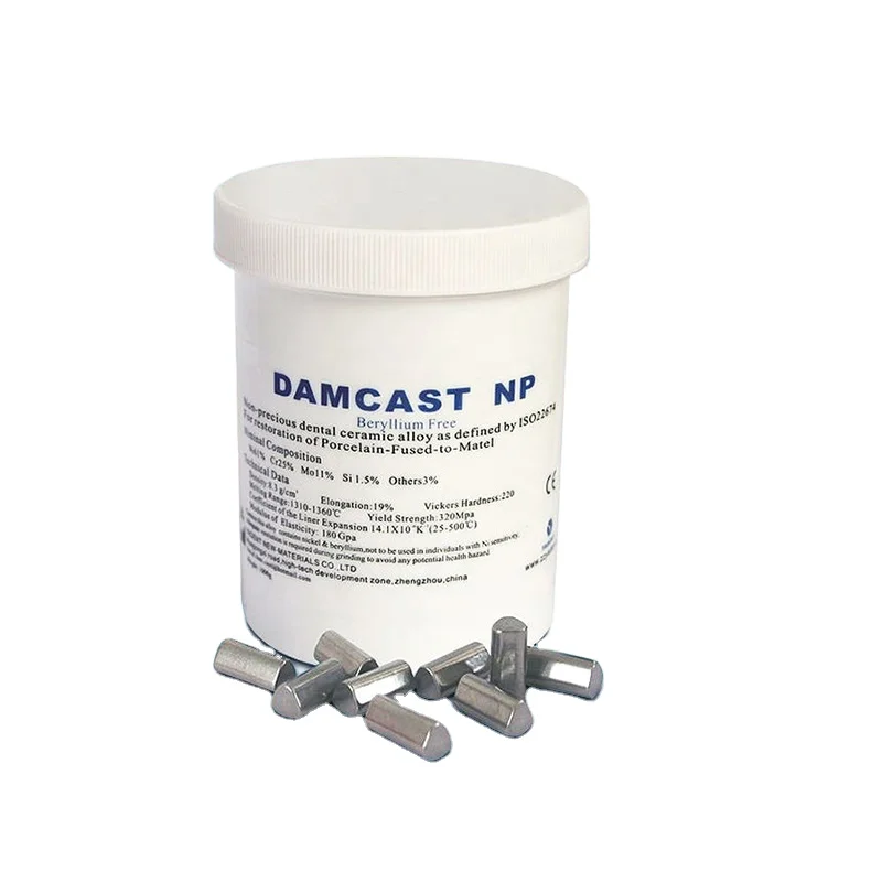 Best Price Dental Damcast Alloy in NB/NP/CC/Soft/PS/TS w/o Beryllium