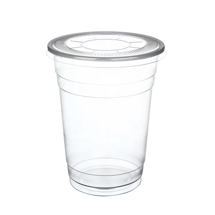 Whole Sale Disposable Plastic  32oz Type Yogurt Cup With Lid