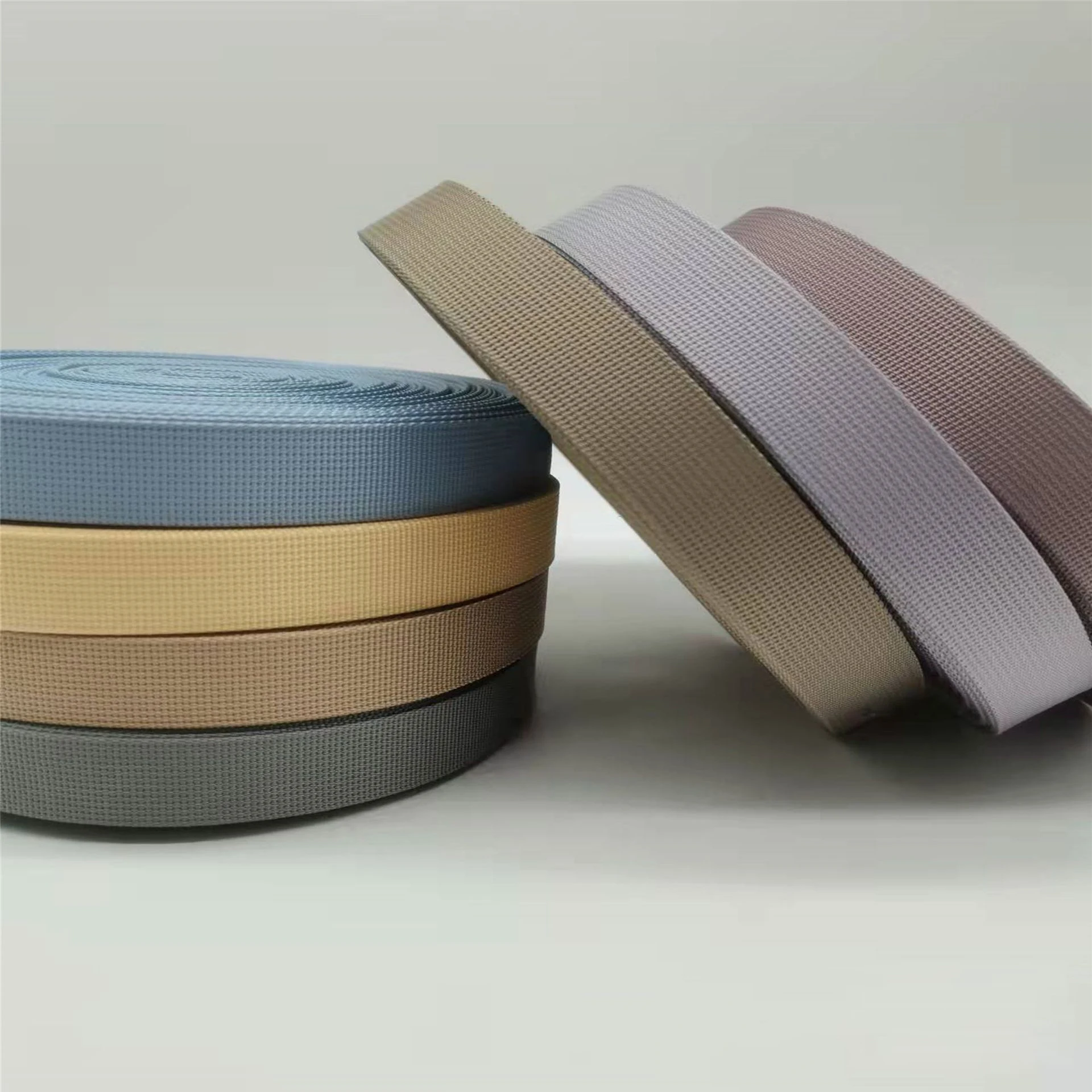 Factory Delivery Strong Webbing Belt Strap polyester Nylon Webbing Heat Transfer Printing Seatbelt Webbing For Bag
