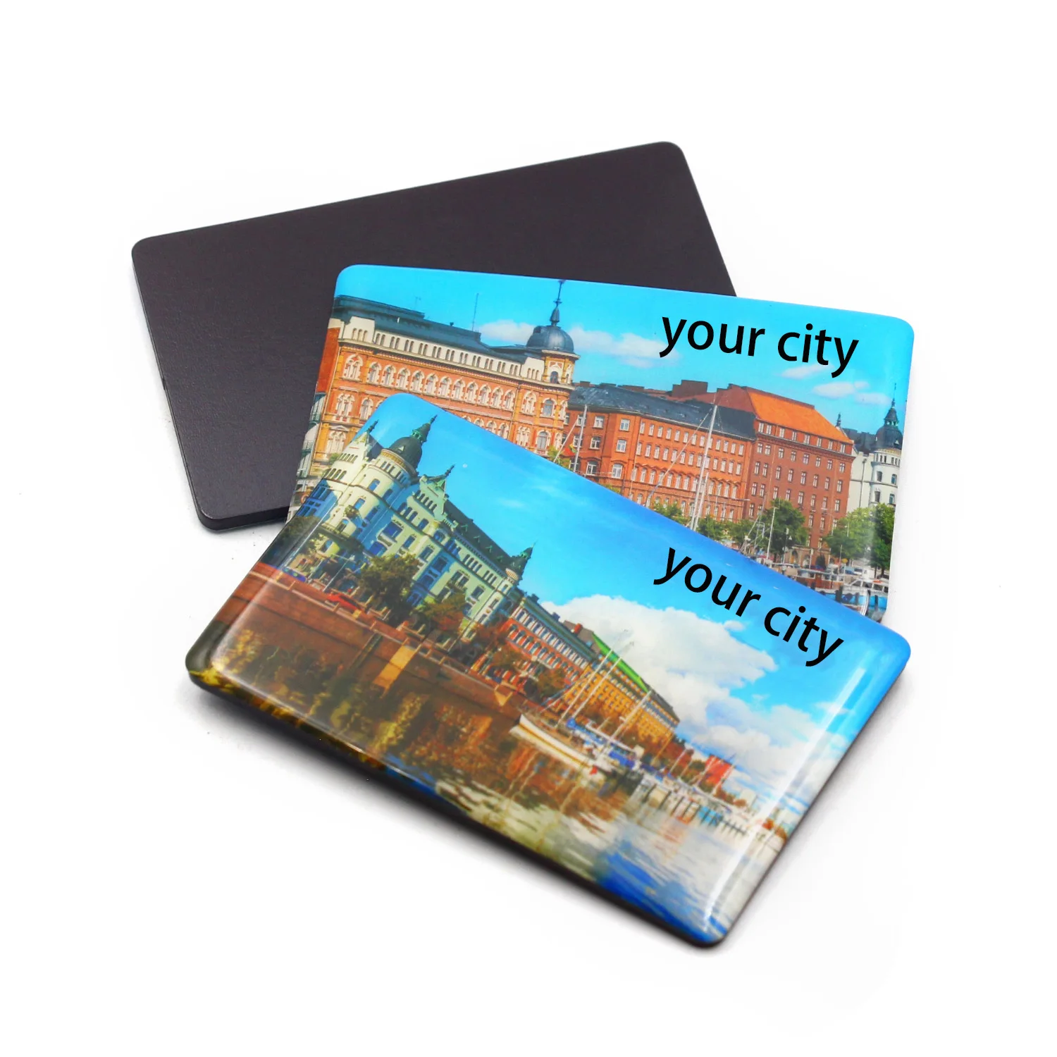 Customized Photo Fridge Magnets Custom Photo Fridge Magnet Epoxy Wholesale Tourist Souvenir Custom Epoxy Fridge Magnet