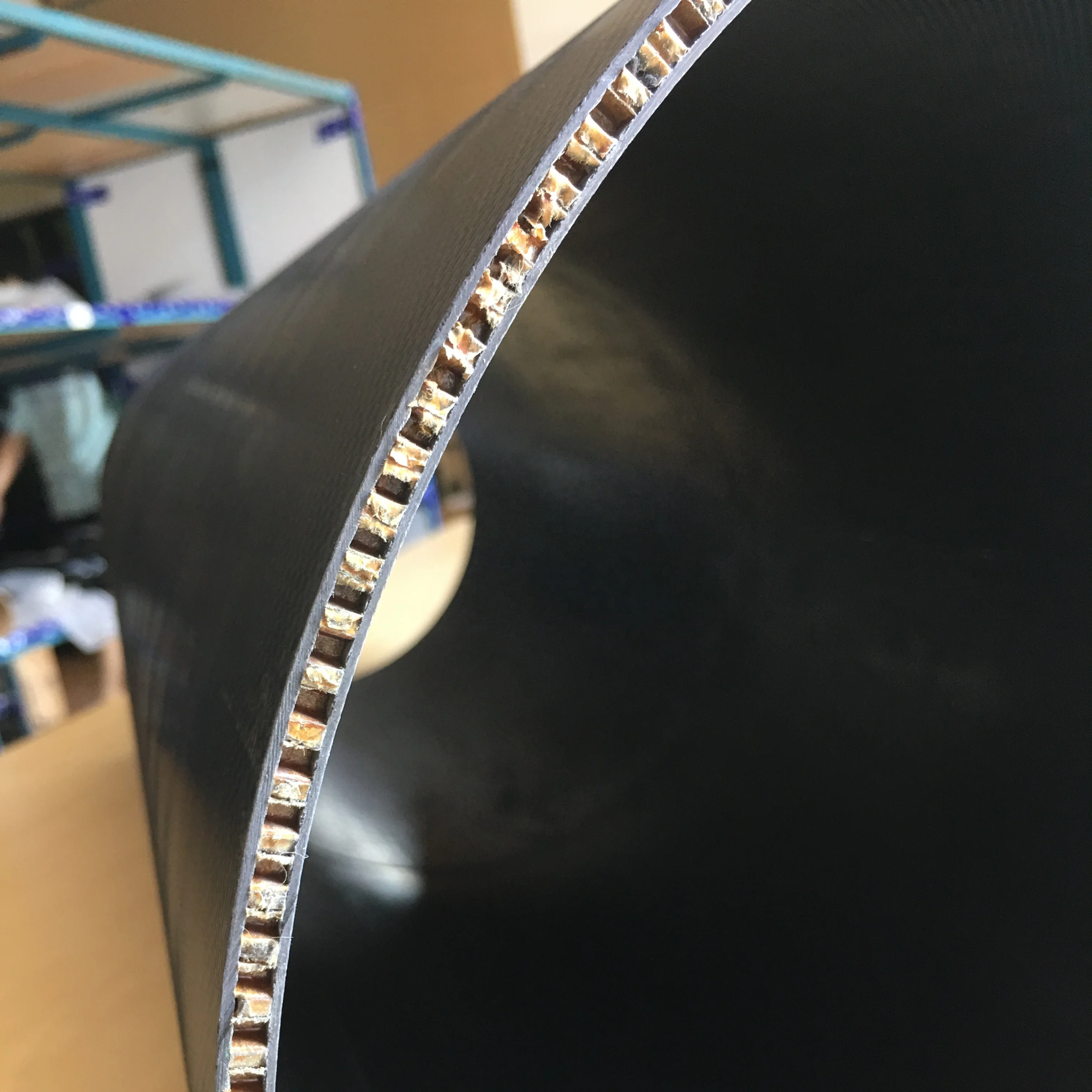 Customized Aramid Nomex honeycomb core sandwich carbon fiber tubes