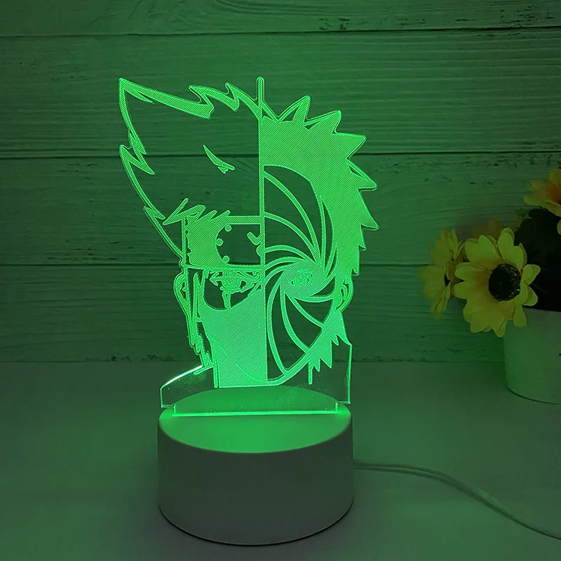 7 Color Changing Table Lamp Factory Wholesale Warm Light 3D Illusion Acrylic Night Light 3D Lamp
